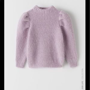 Zara Full Puff Sleeve Sweater